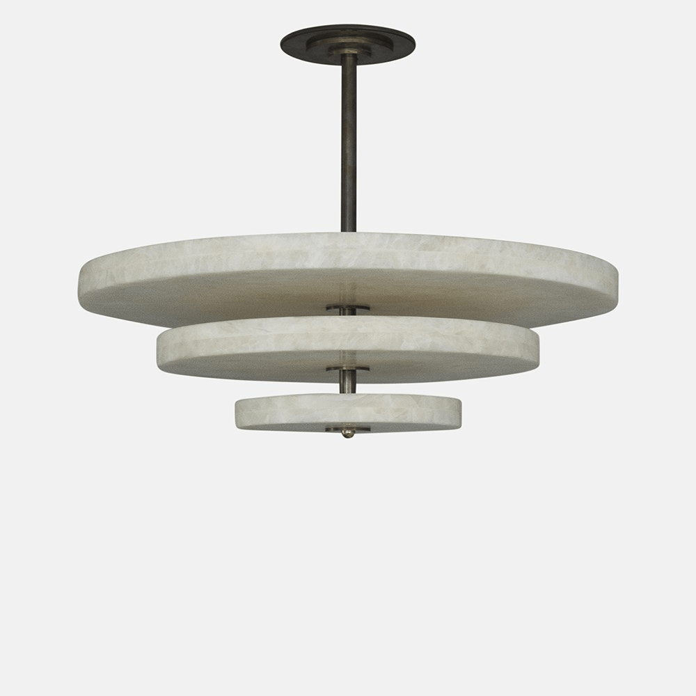 Elegant Ice Queen Alabaster Chandelier product image