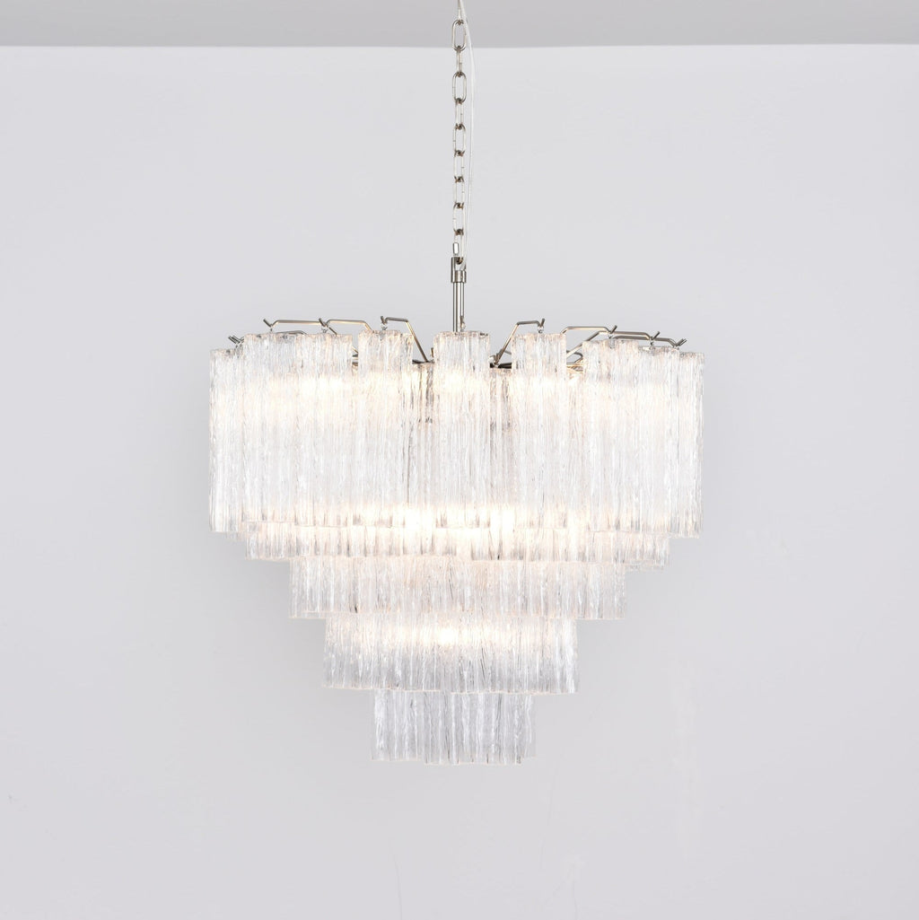 Elegant Lucente Murano Tube Chandelier product image