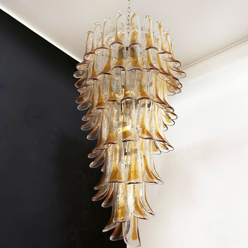 Elegant Marigold Murano Chandelier additional product view