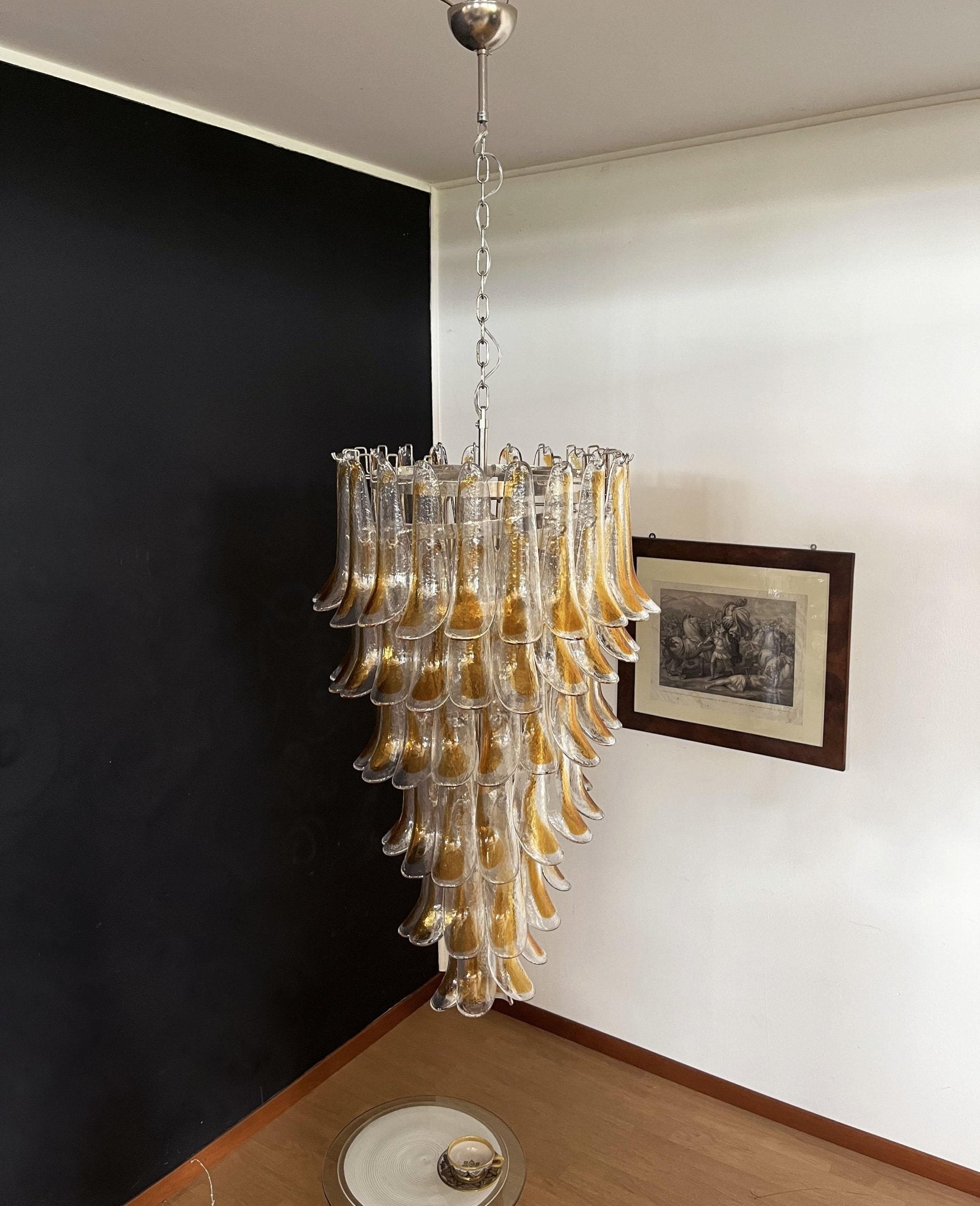 Elegant Marigold Murano Chandelier product image