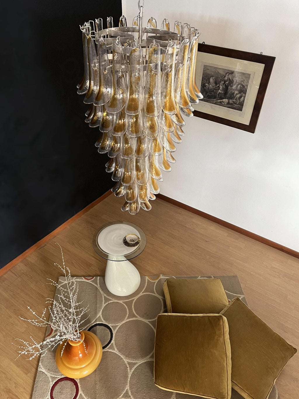 Elegant Marigold Murano Chandelier product image
