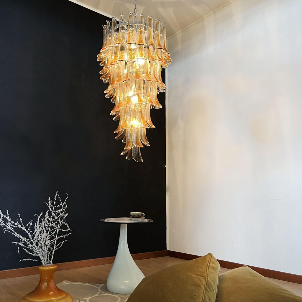 Elegant Marigold Murano Chandelier product image