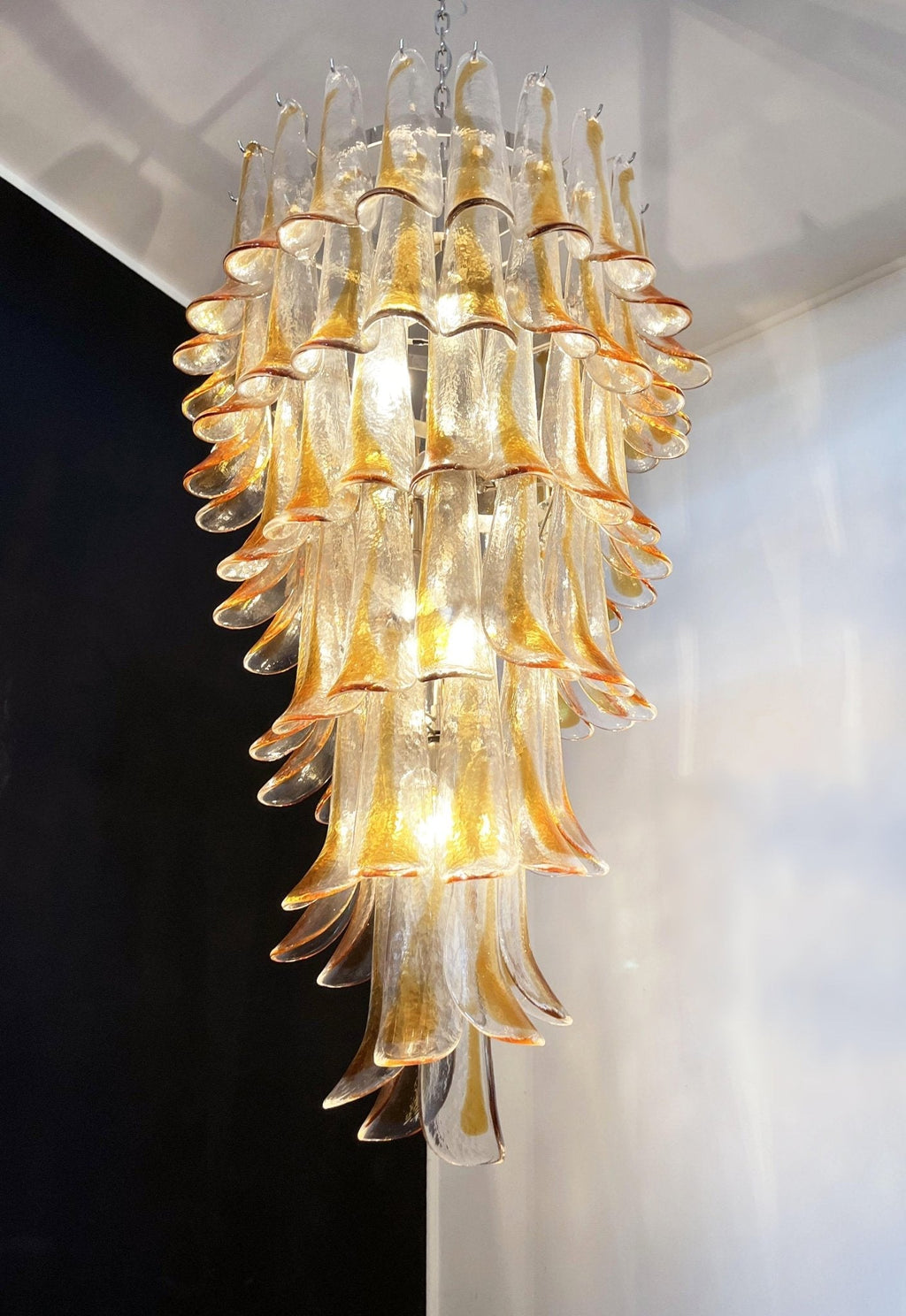 Elegant Marigold Murano Chandelier product image