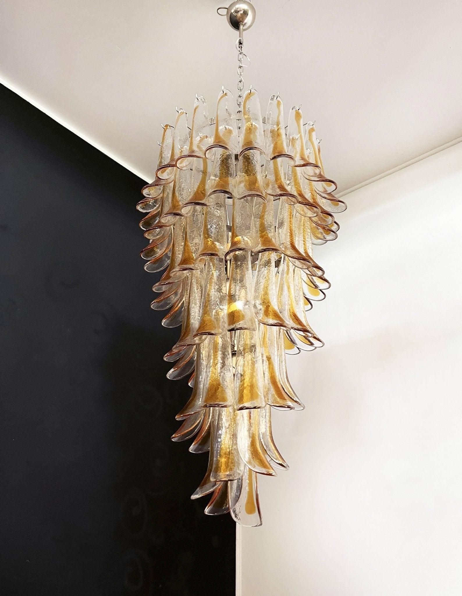 Elegant Marigold Murano Chandelier product image