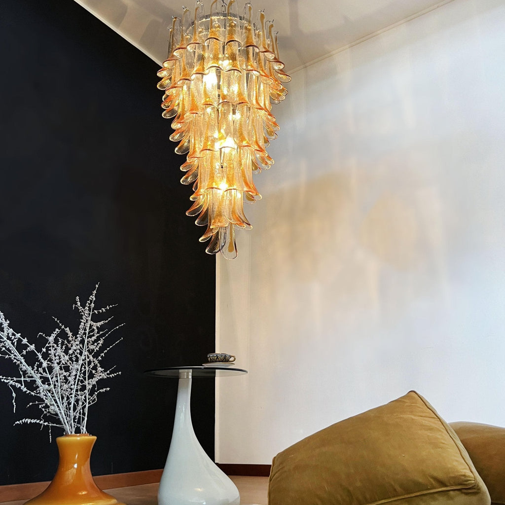 Elegant Marigold Murano Chandelier product image