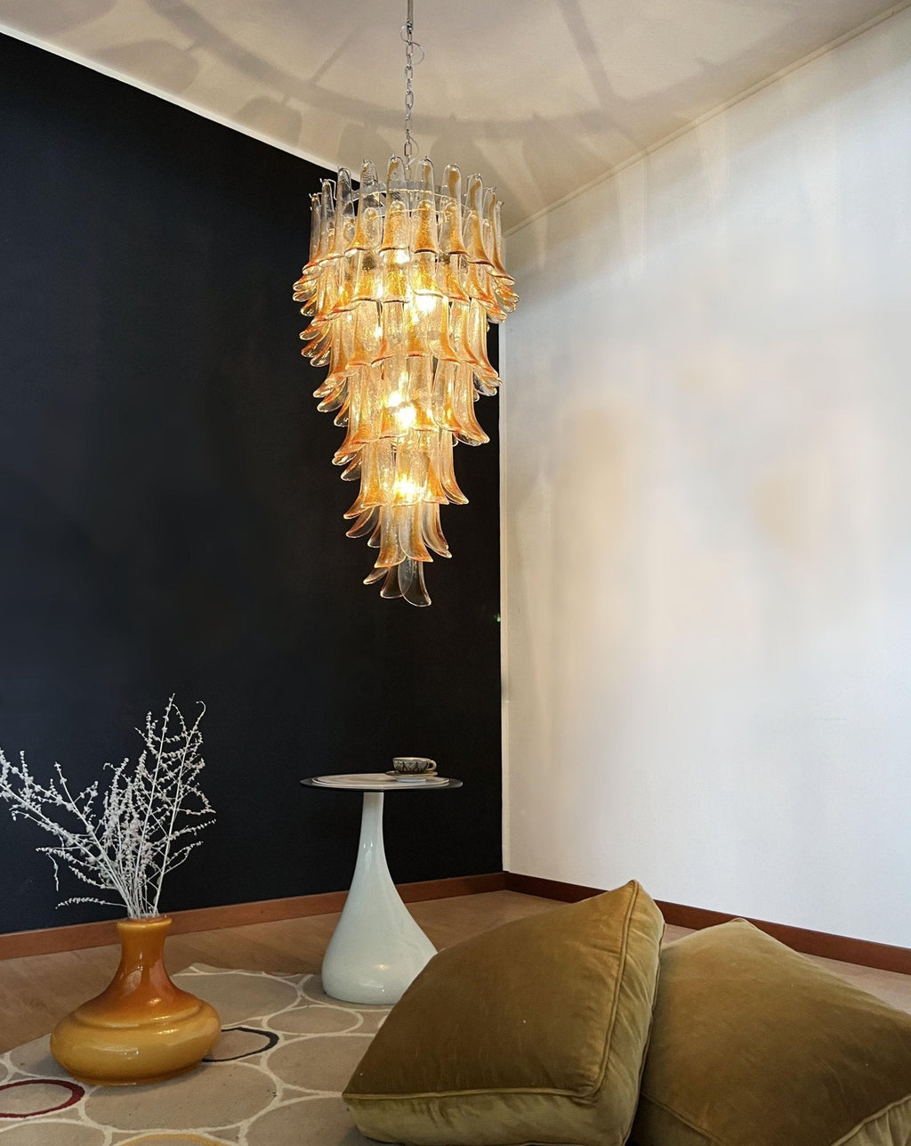 Elegant Marigold Murano Chandelier product image