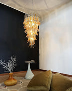Elegant Marigold Murano Chandelier product image