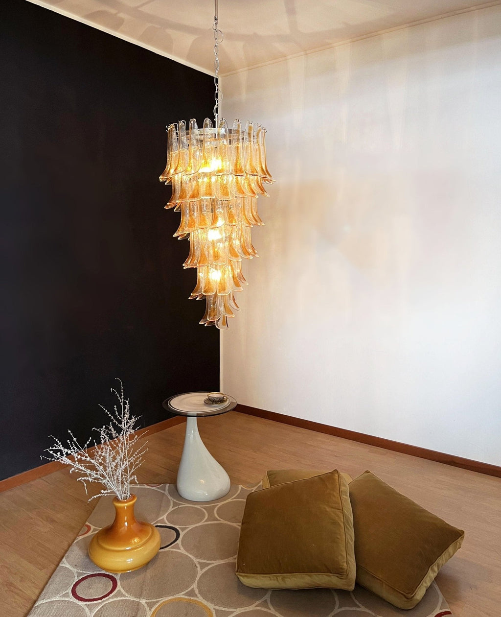 Elegant Marigold Murano Chandelier product image