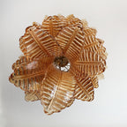 Elegant Rosalind Murano Felci Amber Chandelier product image