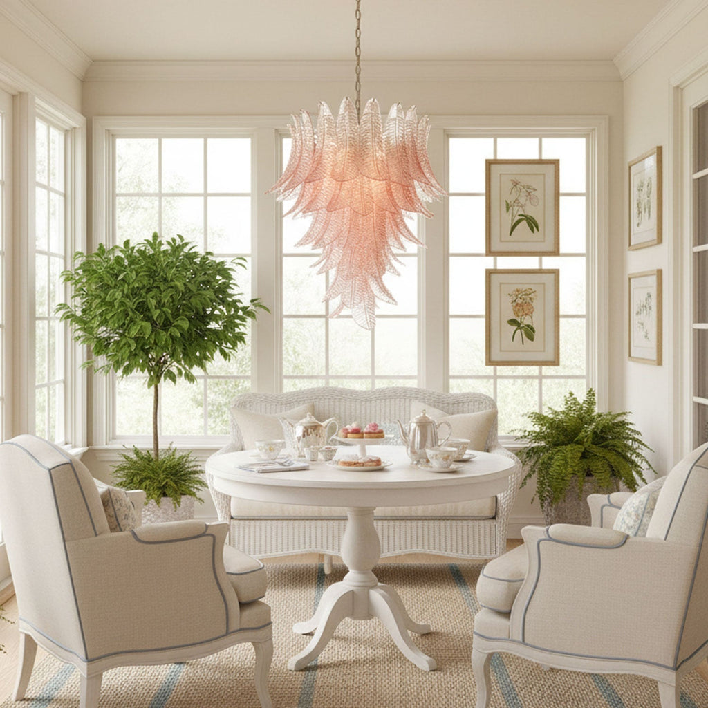 Elegant Rosalind Murano Felci Chandelier additional product view