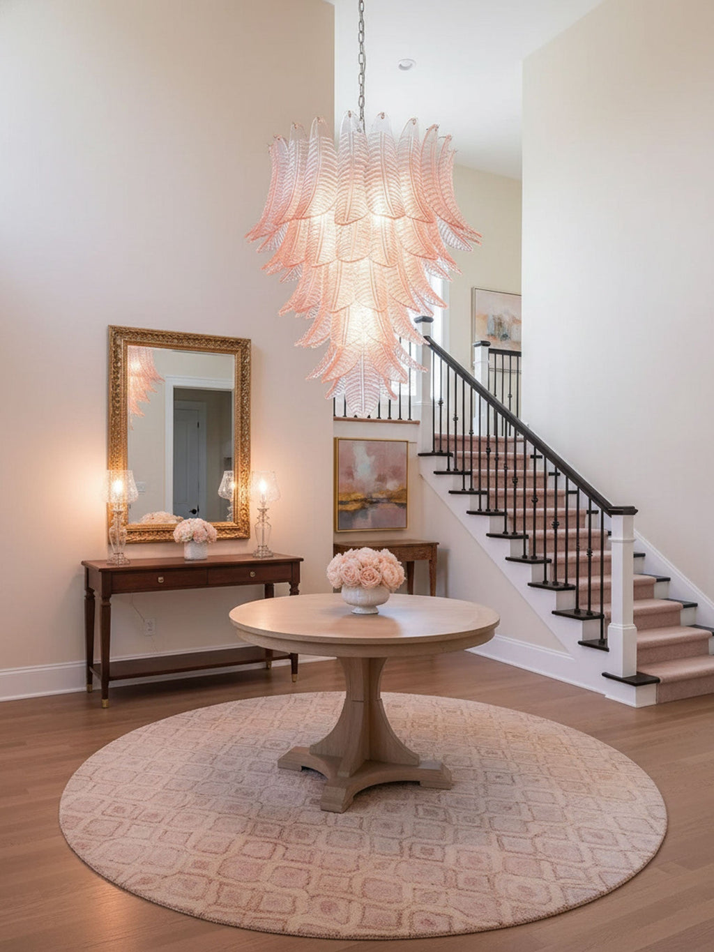 Elegant Rosalind Murano Felci Chandelier product image