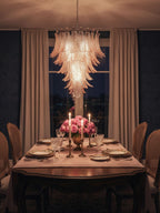 Elegant Rosalind Murano Felci Chandelier product image
