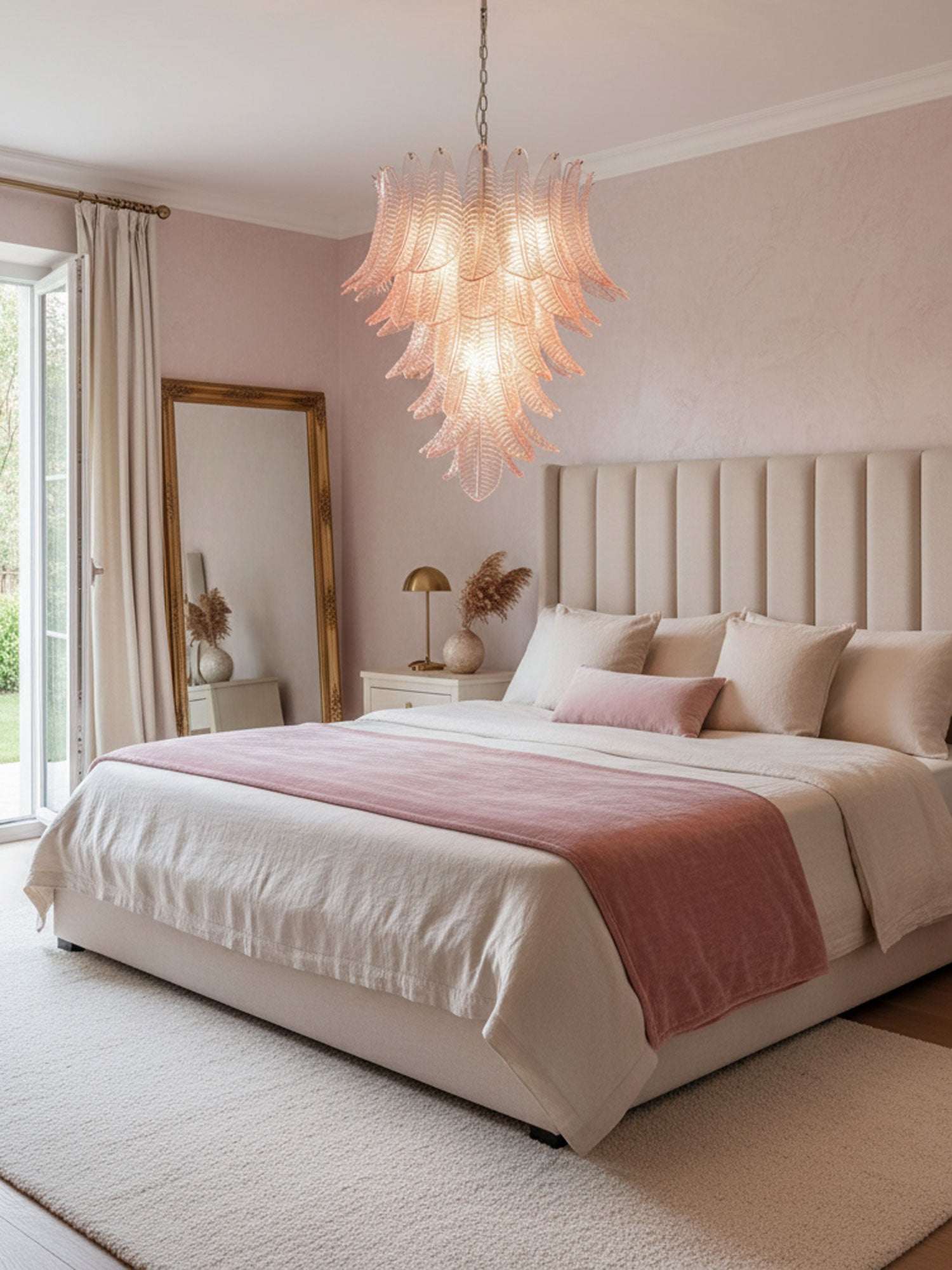 Elegant Rosalind Murano Felci Chandelier product image
