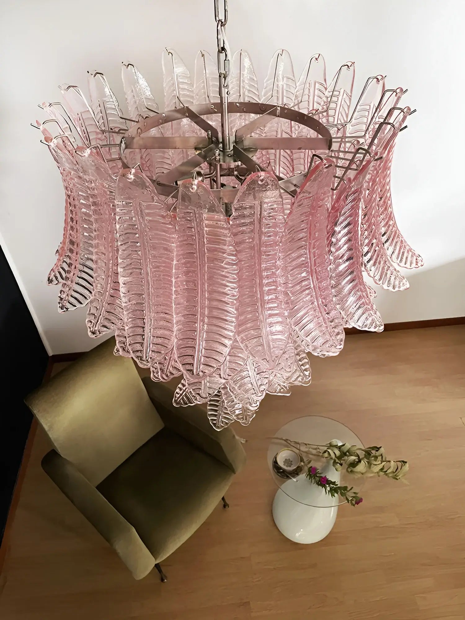 Elegant Rosalind Murano Felci Chandelier product image