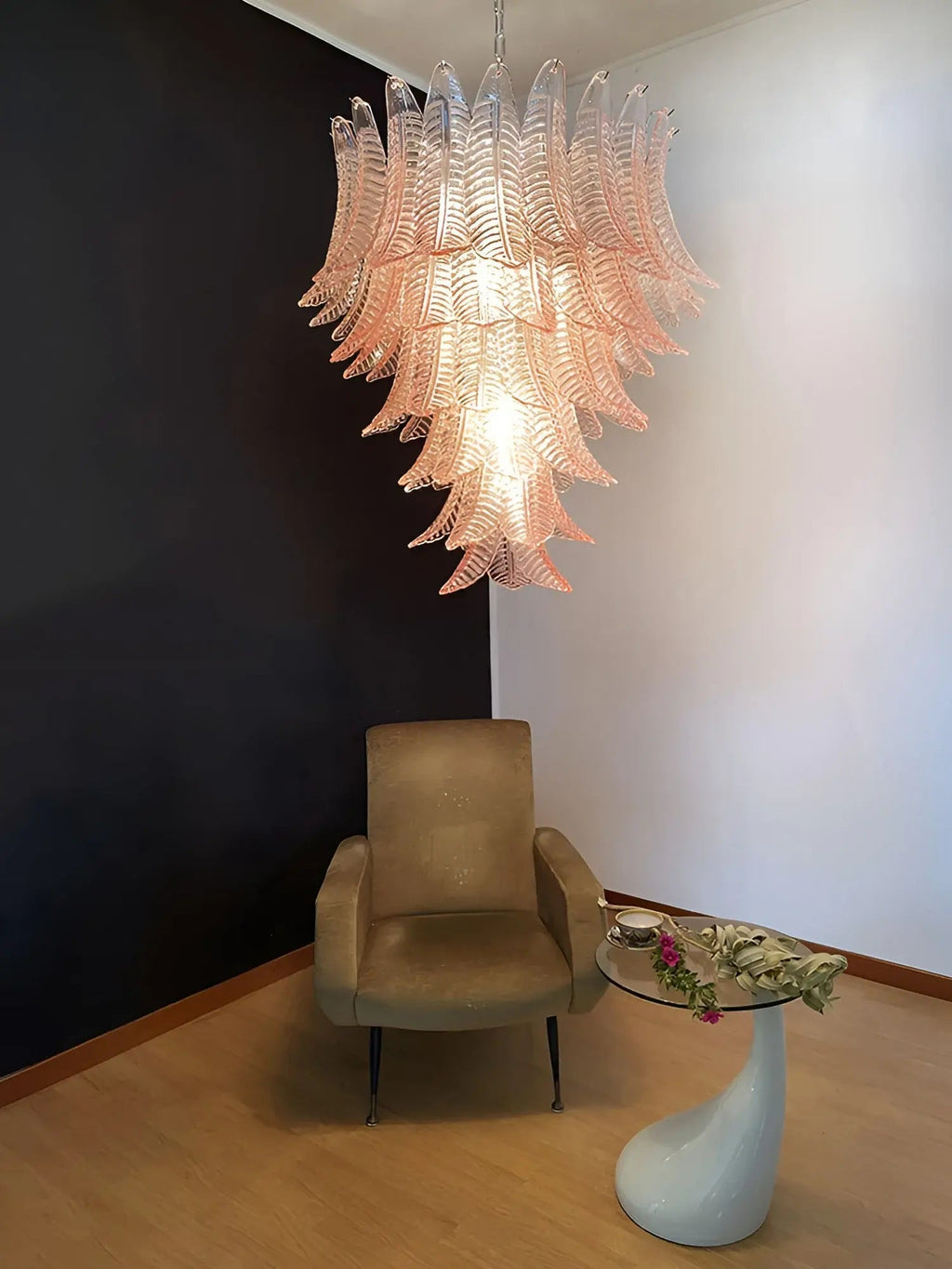 Elegant Rosalind Murano Felci Chandelier product image