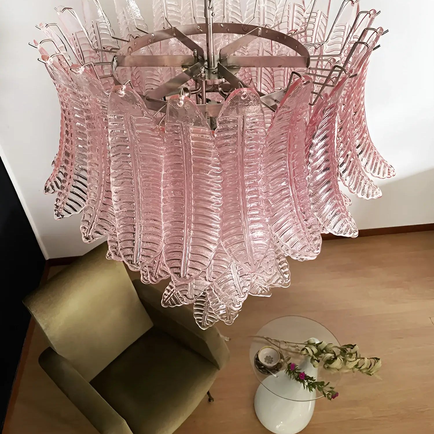 Elegant Rosalind Murano Felci Chandelier product image
