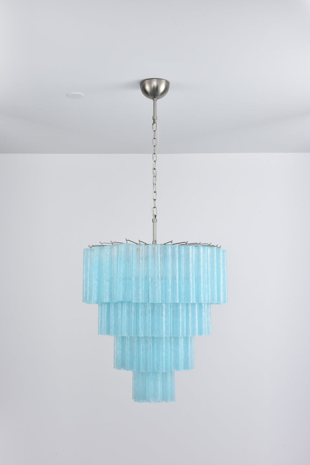 Elegant Serava Cascade Murano Tube Chandelier product image