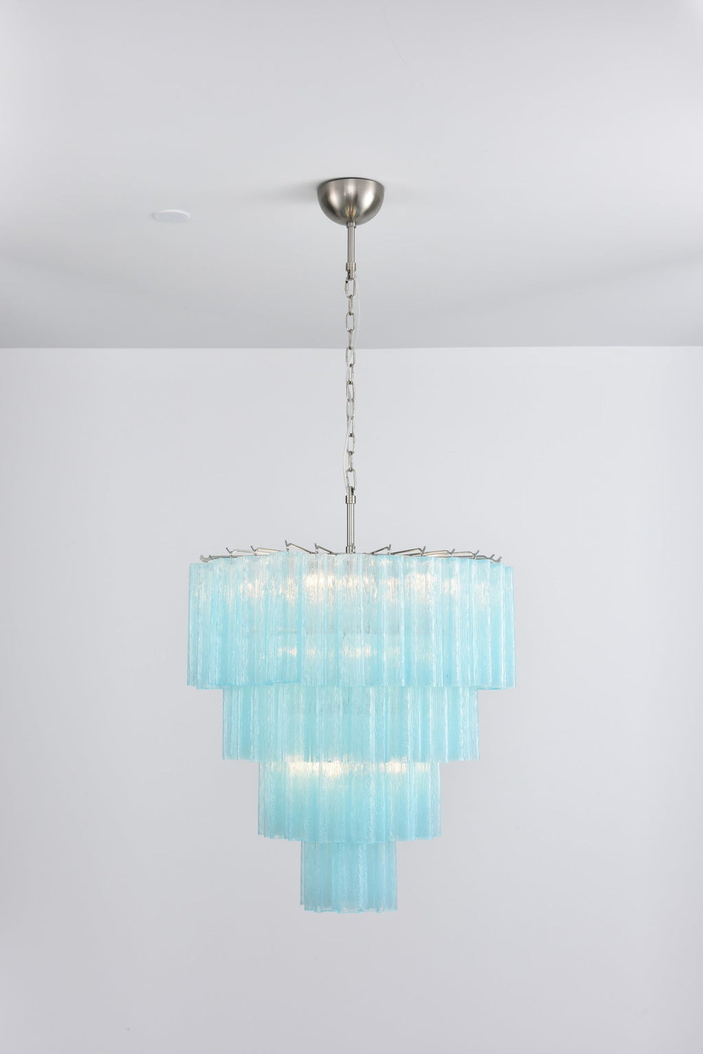 Elegant Serava Cascade Murano Tube Chandelier product image
