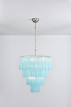 Elegant Serava Cascade Murano Tube Chandelier product image