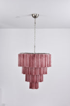 Elegant Serava Cascade Murano Tube Chandelier product image
