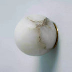 Elora Totem Alabaster Wall Sconce detail view