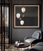 Elvian Alabaster Pendant Light by Bling Lighting Studio