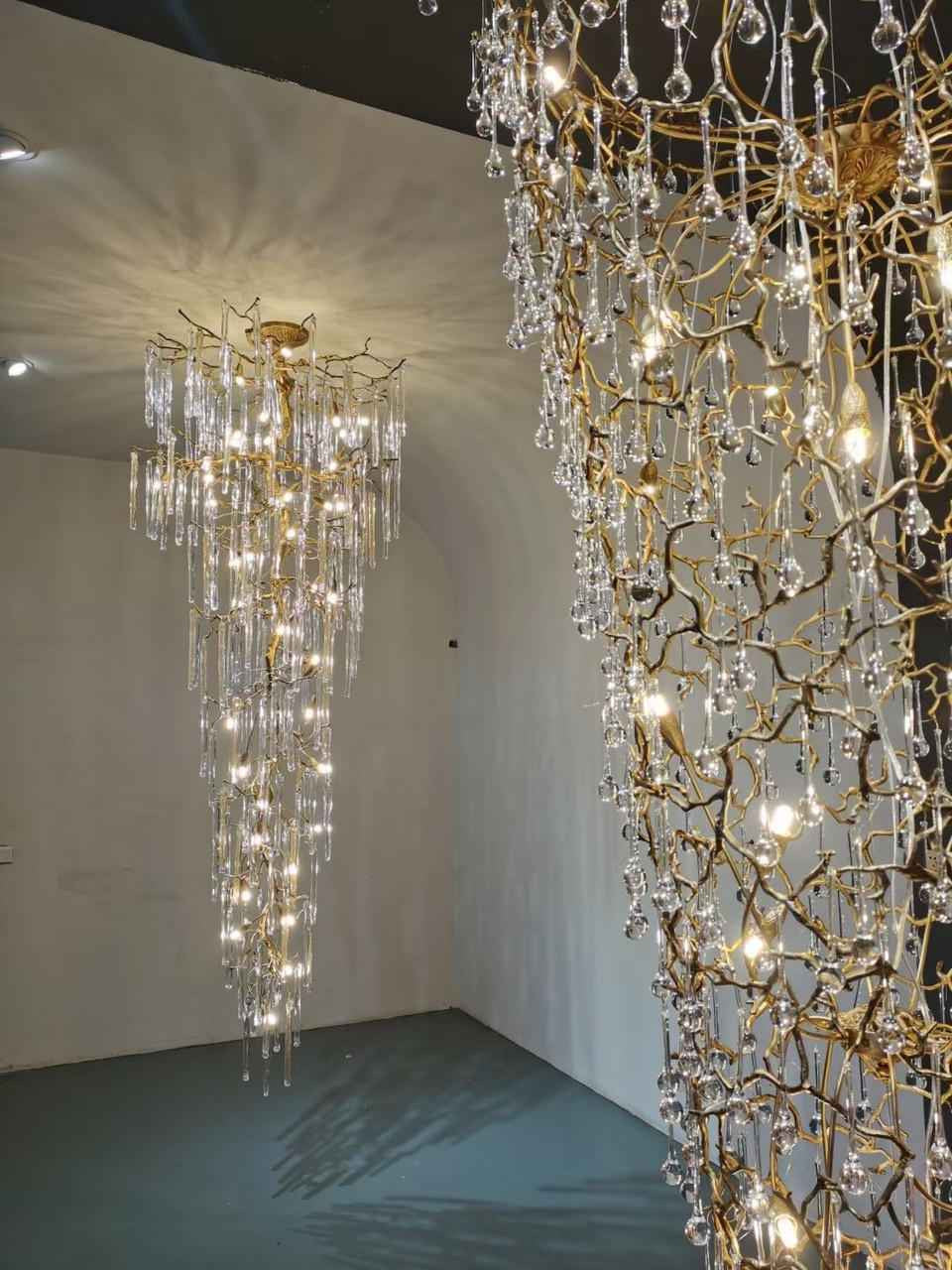Elvira Extra Large Branch Chandelier for High Ceilings additional product view