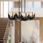 Empyrea Alabaster Chandelier by Bling Lighting Studio