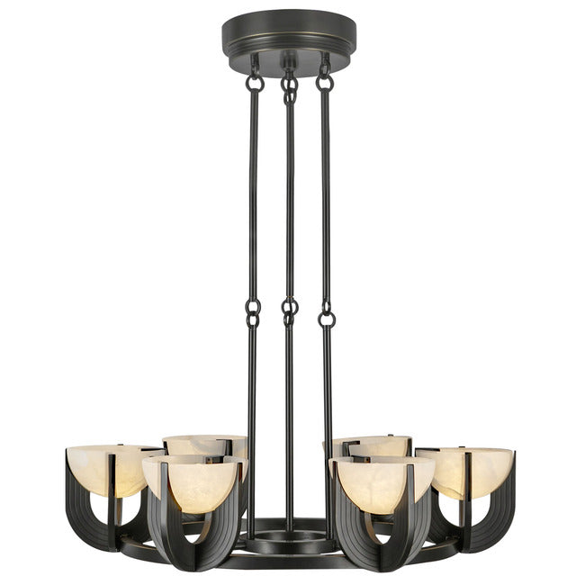 Empyrea Alabaster Chandelier by Bling Lighting Studio