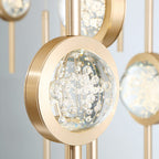 Velveton Seeded Glass Chandelier