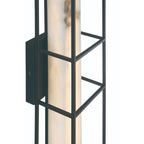 Saga Indoor / Outdoor Alabaster Wall Sconce by Bling Lighting Studio