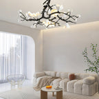 Exquisite Black Copper Tree Chandelier product image