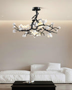 Exquisite Black Copper Tree Chandelier product image