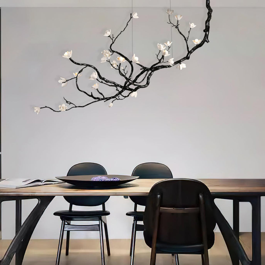 Exquisite Ceramic Flower Chandelier product image