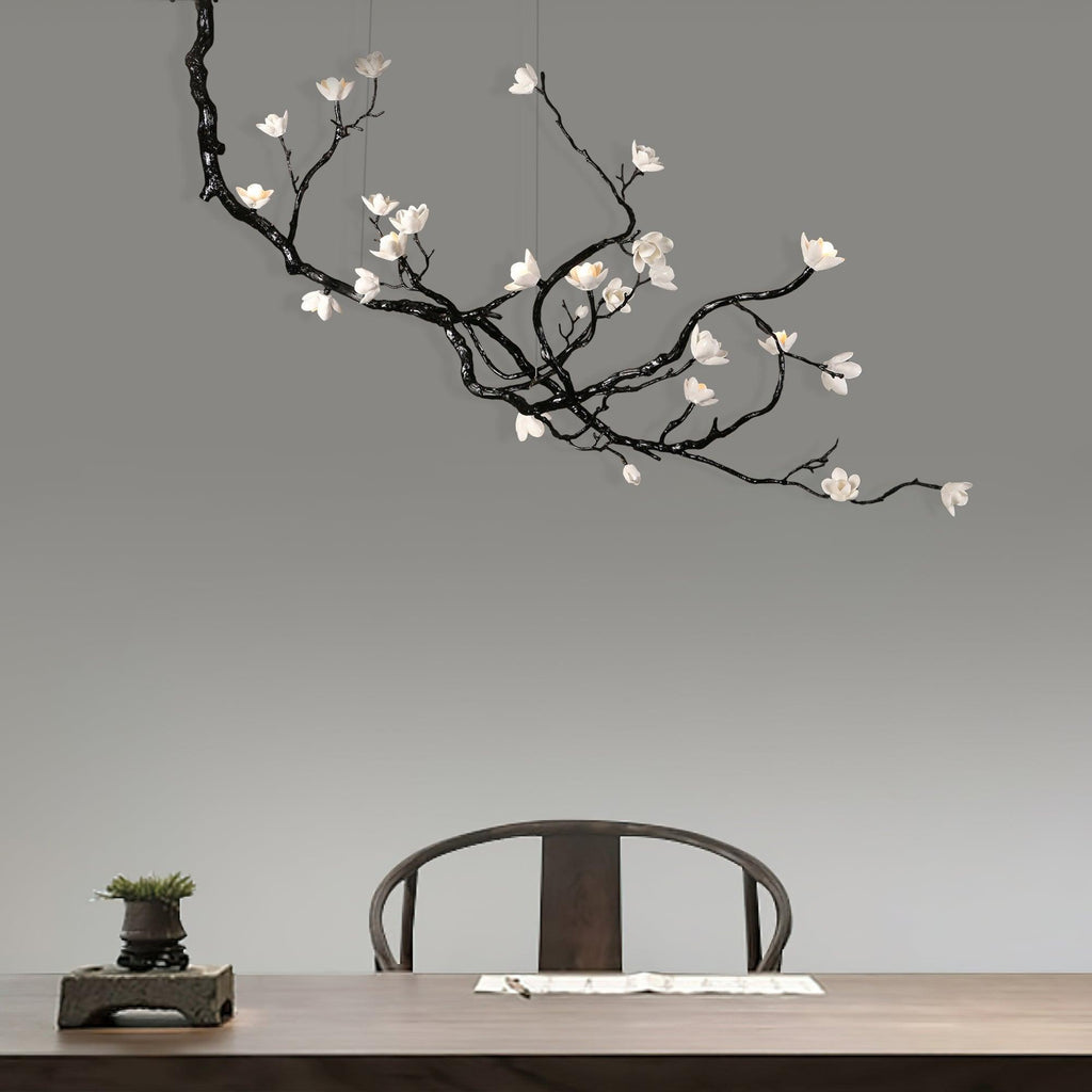 Exquisite Ceramic Flower Chandelier product image