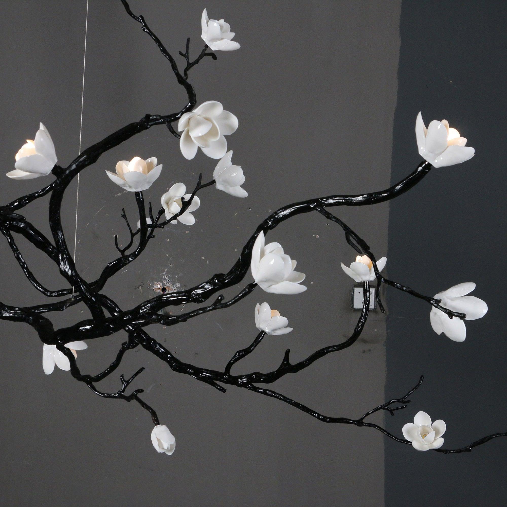 Exquisite Ceramic Flower Chandelier product image