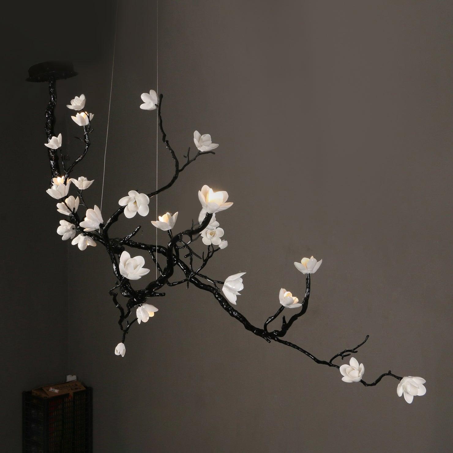 Exquisite Ceramic Flower Chandelier product image