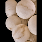 Exquisite Cluster Alabaster Globe Chandelier product image