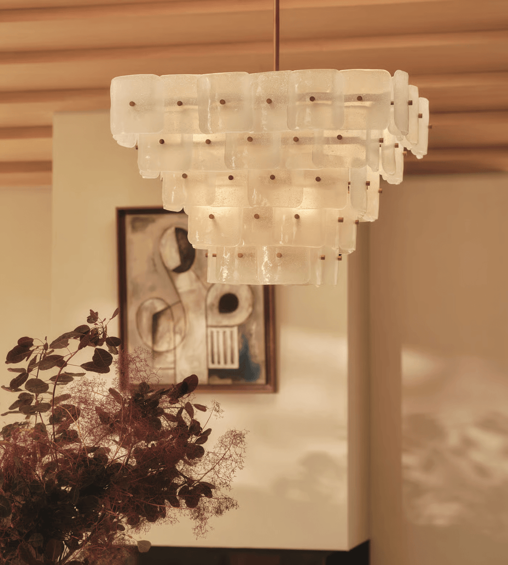 Exquisite Francis Chandelier detail view