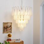 Exquisite Murano Glass Dewdrop Chandelier product image