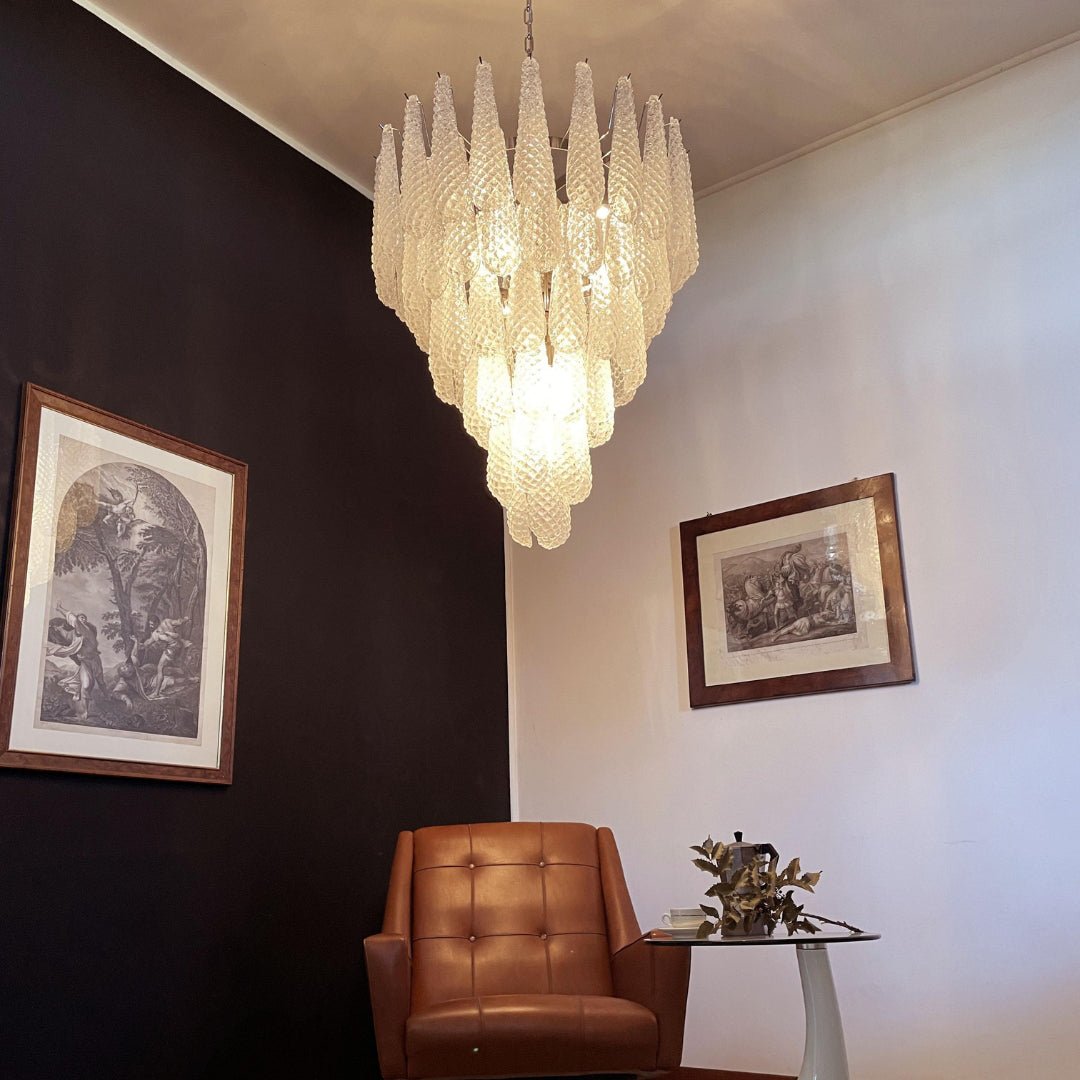 Exquisite Murano Glass Dewdrop Chandelier product image