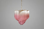 Exquisite Murano Prism Chandelier by Bling Lighting Studio