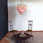 Exquisite Murano Prism Chandelier material and finish detail