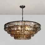Ghiaccio Round Chandelier by Bling Lighting Studio