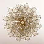 Fantastic Murano Amber Glass Tube Chandelier product image