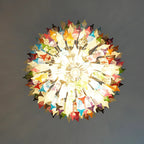 Fantastic Murano Prisms Multicolor Chandelier product image