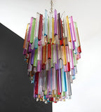 Fantastic Murano Prisms Multicolor Chandelier product image
