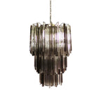 Fantastic Murano Prisms Smoked Transparent Chandelier product image