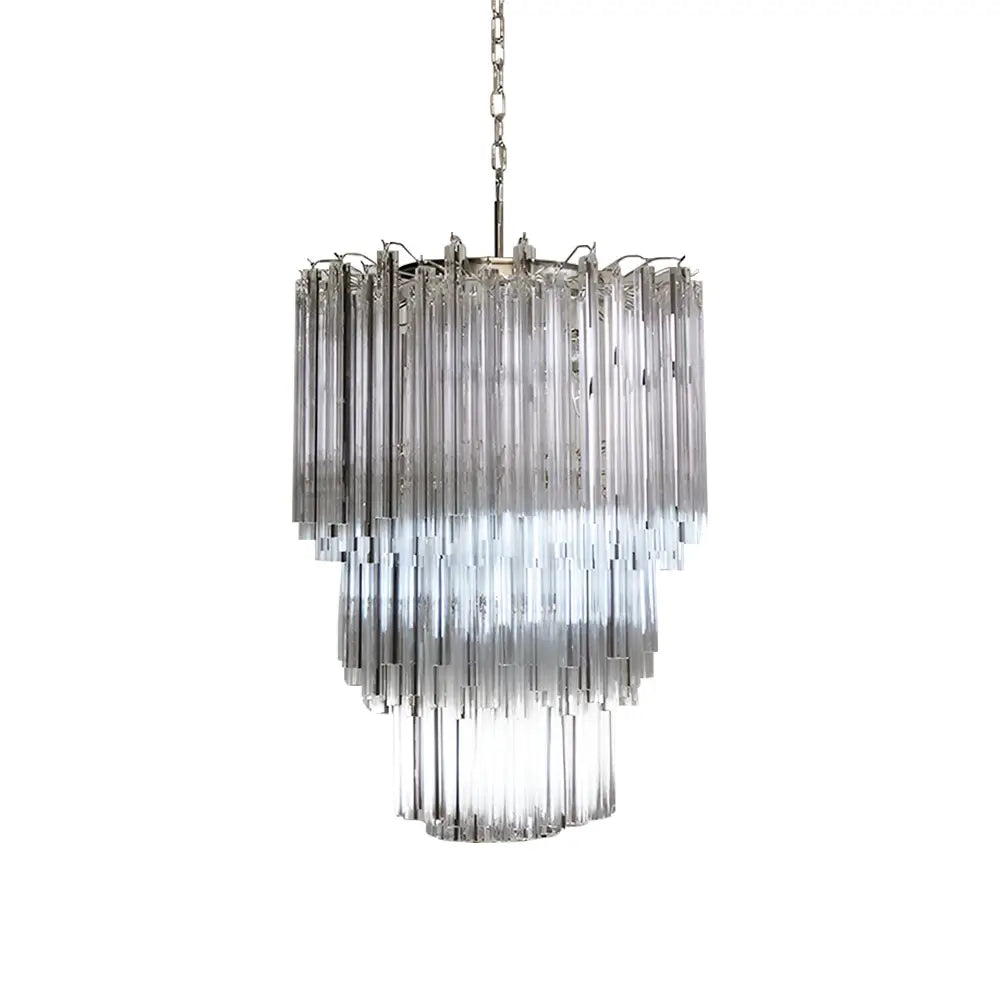 Fantastic Murano Prisms Transparent Chandelier product image