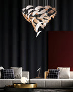 Fluid Layered Glass Ceiling Chandelier product image